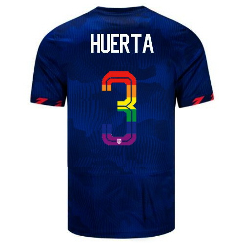 Sofia Huerta 2023/24 Blue USA Rainbow Men's Jersey