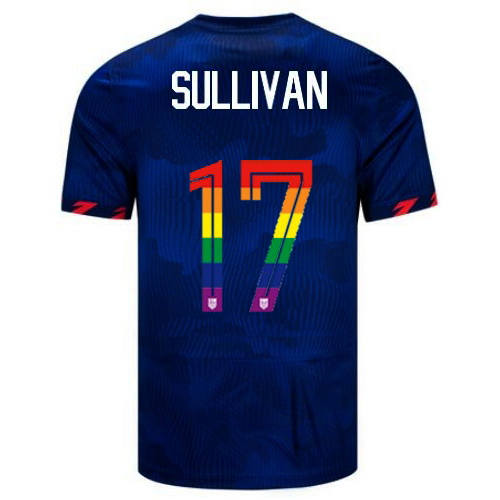 Andi Sullivan 2023/24 Blue USA Rainbow Men's Jersey