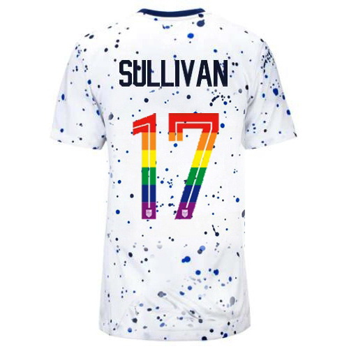 Andi Sullivan 2023/24 White USA Rainbow Women's Jersey