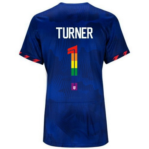 Matt Turner 2023/24 Blue USA Rainbow Women's Jersey