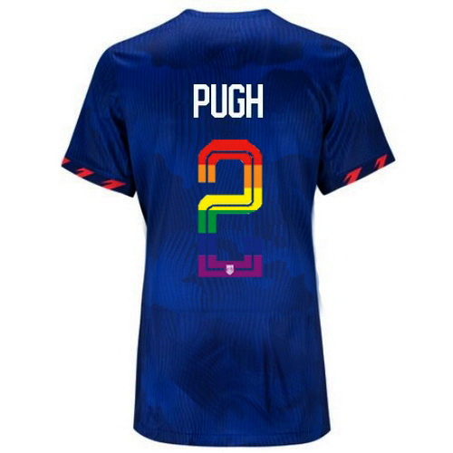 Mallory Pugh 2023/24 Blue USA Rainbow Women's Jersey