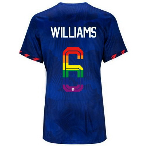 Lynn Williams 2023/24 Blue USA Rainbow Women's Jersey