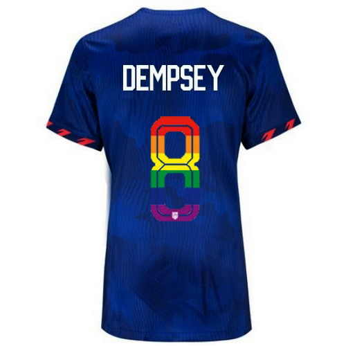 Clint Dempsey 2023/24 Blue USA Rainbow Women's Jersey