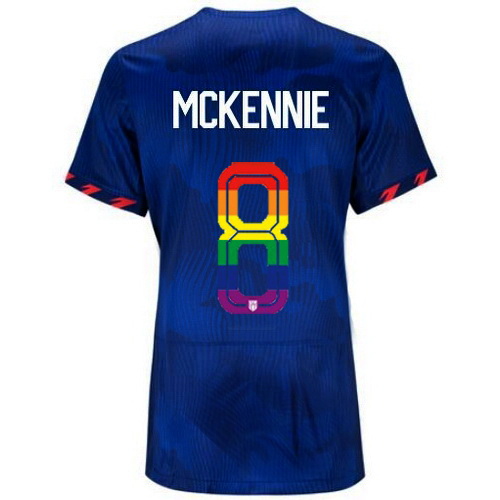 Weston McKennie 2023/24 Blue USA Rainbow Women's Jersey