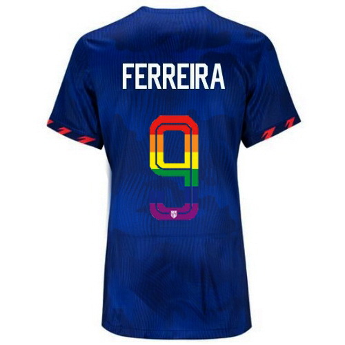 Jesus Ferreira 2023/24 Blue USA Rainbow Women's Jersey