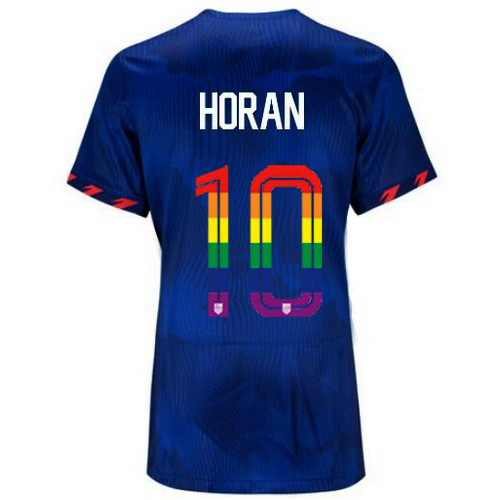 Lindsey Horan 2023/24 Blue USA Rainbow Women's Jersey