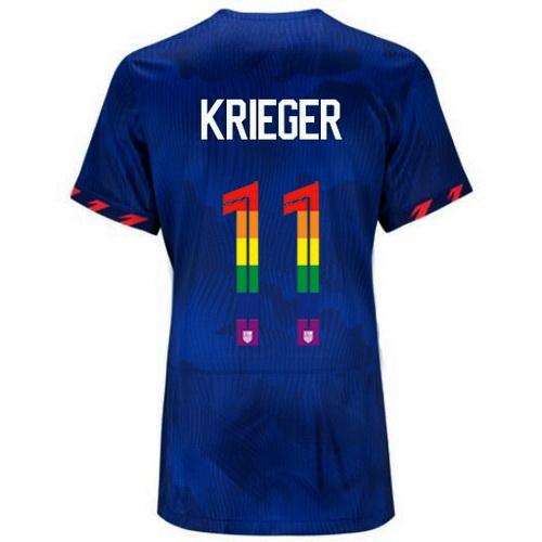 Ali Krieger 2023/24 Blue USA Rainbow Women's Jersey