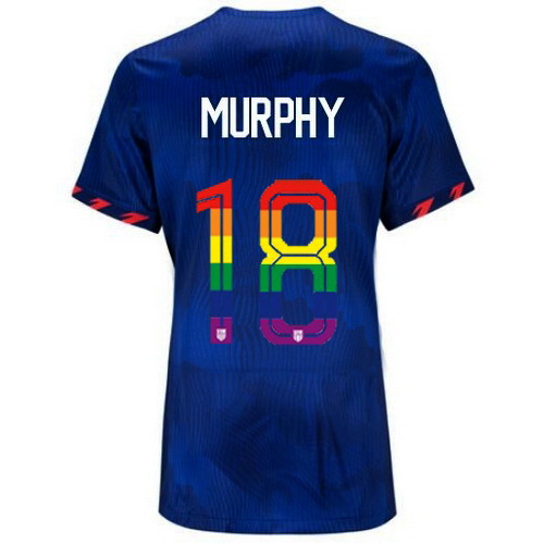 Casey Murphy 2023/24 Blue USA Rainbow Women's Jersey