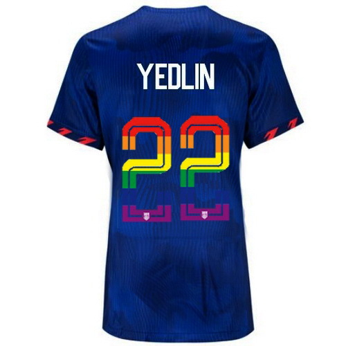 DeAndre Yedlin 2023/24 Blue USA Rainbow Women's Jersey