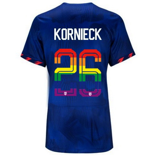 Taylor Kornieck 2023/24 Blue USA Rainbow Women's Jersey