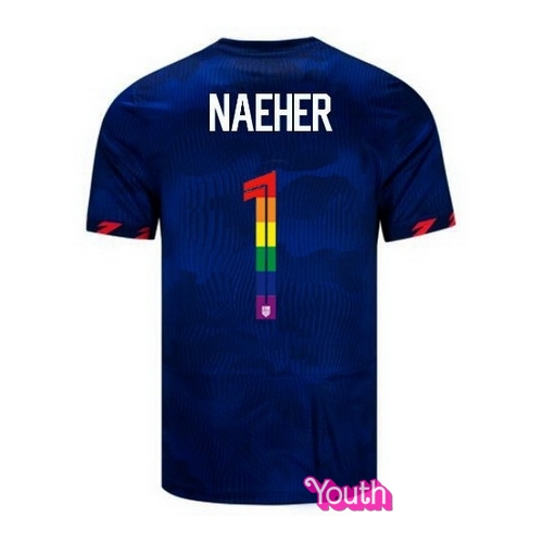 Alyssa Naeher 2023/24 Blue USA Rainbow Youth Jersey