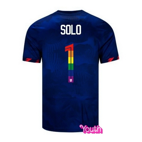 Hope Solo 2023/24 Blue USA Rainbow Youth Jersey