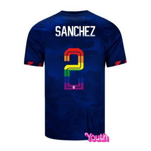 Ashley Sanchez 2023/24 Blue USA Rainbow Youth Jersey