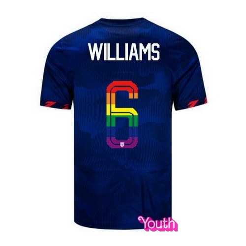 Lynn Williams 2023/24 Blue USA Rainbow Youth Jersey