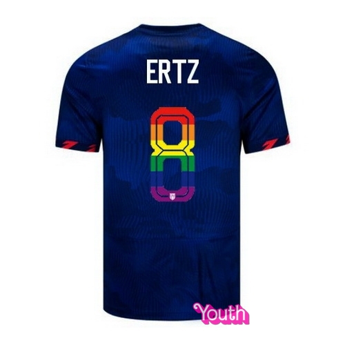 Julie Ertz 2023/24 Blue USA Rainbow Youth Jersey