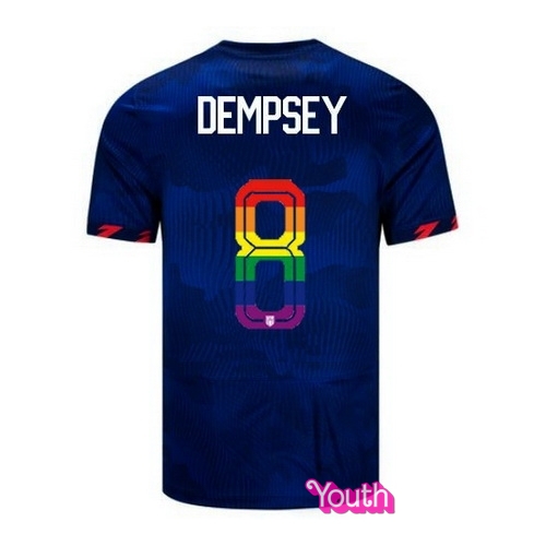 Clint Dempsey 2023/24 Blue USA Rainbow Youth Jersey