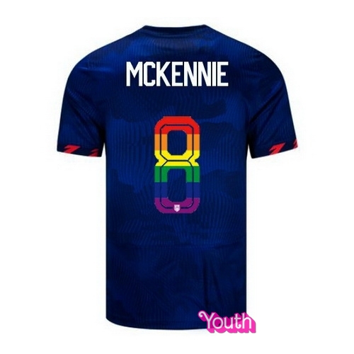 Weston McKennie 2023/24 Blue USA Rainbow Youth Jersey