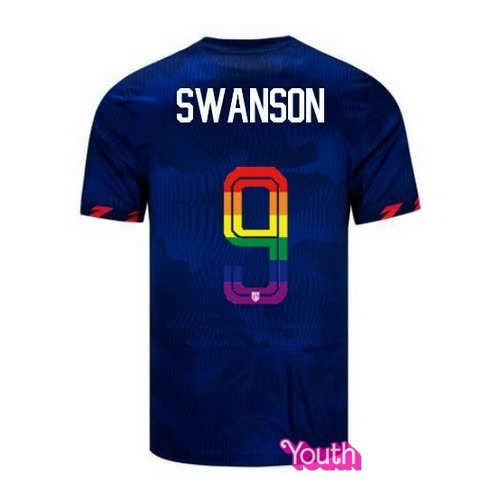 Mallory Swanson 2023/24 Blue USA Rainbow Youth Jersey