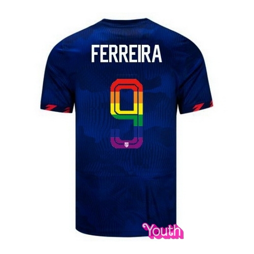 Jesus Ferreira 2023/24 Blue USA Rainbow Youth Jersey