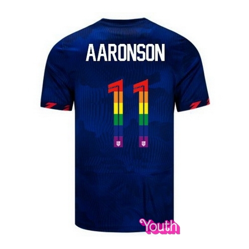 Brenden Aaronson 2023/24 Blue USA Rainbow Youth Jersey