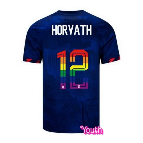 Ethan Horvath 2023/24 Blue USA Rainbow Youth Jersey