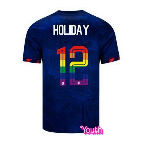 Lauren Holiday 2023/24 Blue USA Rainbow Youth Jersey