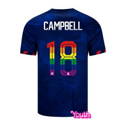 Jane Campbell 2023/24 Blue USA Rainbow Youth Jersey