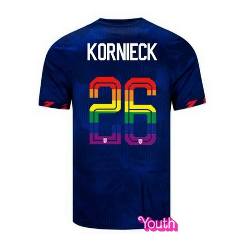 Taylor Kornieck 2023/24 Blue USA Rainbow Youth Jersey