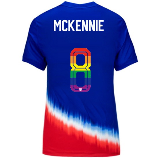 Weston McKennie 2024/25 Royal USA Rainbow Women's Jersey