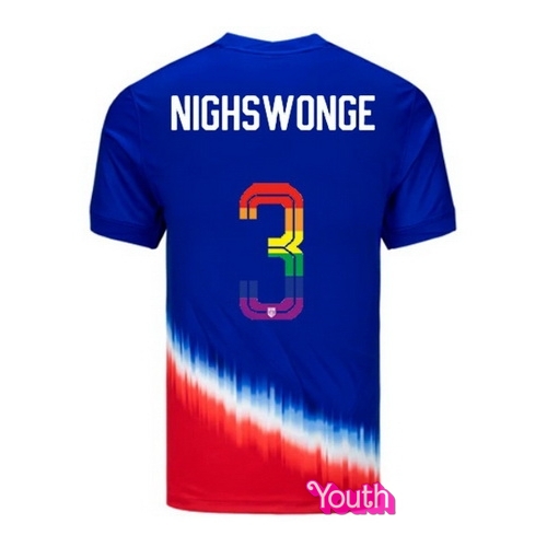 Jenna Nighswonger 2024/25 Royal USA Rainbow Youth Jersey