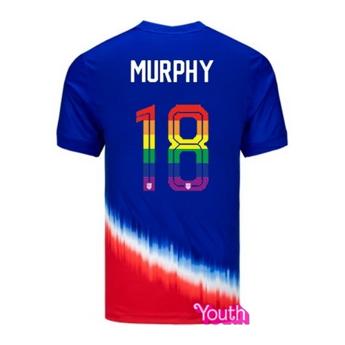 Casey Murphy 2024/25 Royal USA Rainbow Youth Jersey